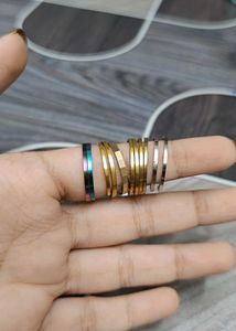 Unique Red Circle Ring