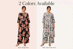 combo of 2 anarkali plazzo cord set ......
