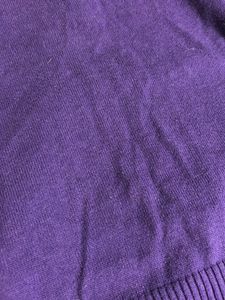 Purple Puff Sleeve Top