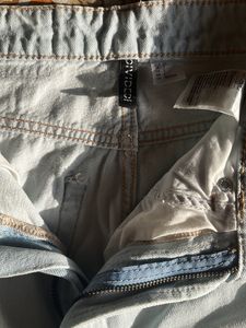 Wide Leg H&amp;M Jeans  (Light Blue)