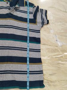Men's Striped Polo Shirt