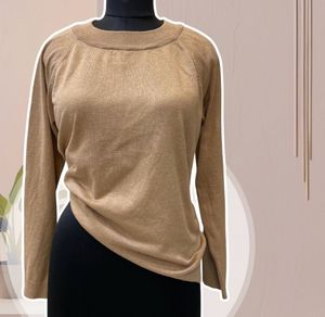 Long Sleeve, Thick Neckline Top Trending