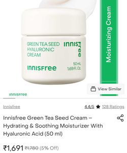 pack of 3, Green Tea Seed Hyaluronic Cream