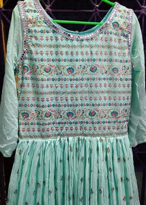 Beautiful Teal Ethnic Gown