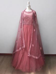 Designer Pink Wedding Guest Gown