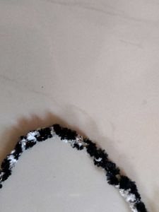 Chic Checkered Fluffy Sling Bag