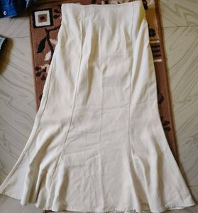 Sale ❗❗❗Elegant Cream mermaid Skirt