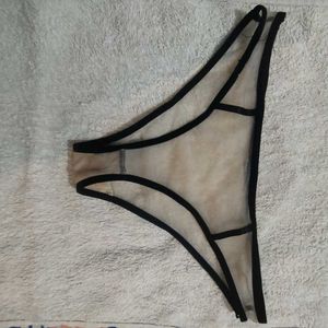 Sheer Mesh Briefs