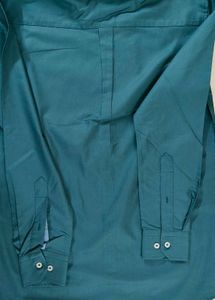 Men's Teal Button-Down Shirt