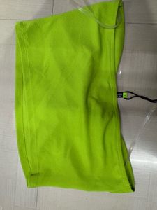 Lime Green Nike Fleece Top