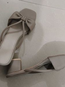 Stylish Bow Slip-On Sandals
