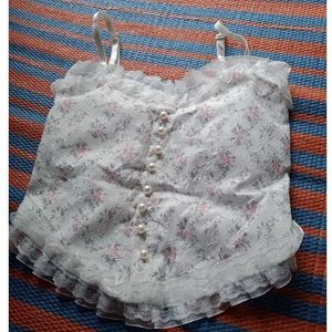 Floral Lace Cami Top
