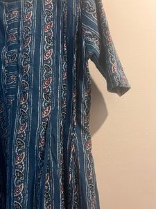 Beautiful Blue Printed Kurta