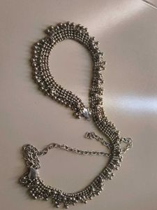 Mirror Work Ethnic Waist Chain