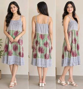 Boho Tie-Dye Sundress