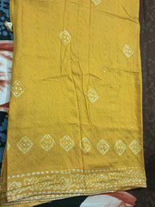 Beautiful Yellow saree