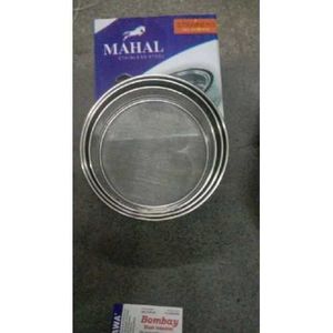 3 Pcs Mahal Stainless Steel Strainers Set