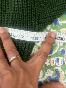 Green Knit Sweater