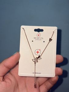 Misfits Jewellery Butterfly Necklace