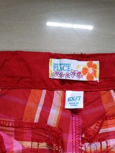 Chic Plaid Cargo Capris