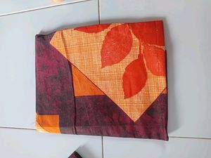 Single Bedsheet With Pillow Cover