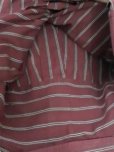 Men's Striped Button-Down Shirt