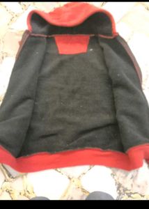 Tommy Hilfiger Kids Red Hoodie Vest