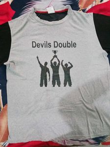 Devils Double printed t- shirt