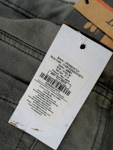 CROSSHATCH Men's Grey Denim Jeans