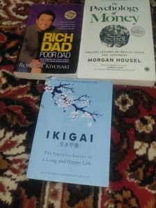 Rich Dad,Ikigai And Psychology Of Money
