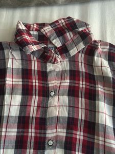 Classic Plaid Button-Down Shirt