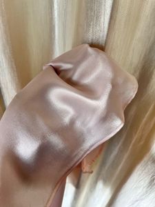 Soft blush pink satin cami