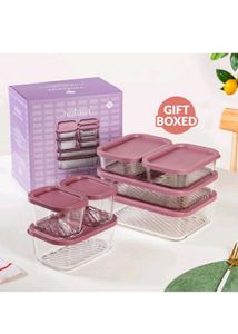 Glass Food Storage Containers - Set of 7