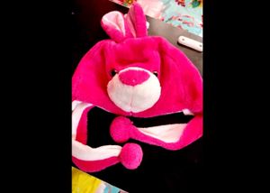 Pink Bunny Hat
