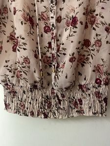 Floral Print Blouse