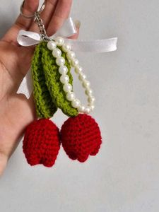 Cherry Keychain