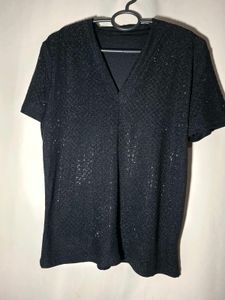 Black formal tops