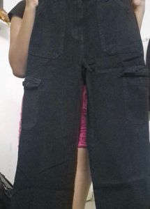 Black Cargo Pants
