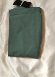Solid Color Slim Fit Pants