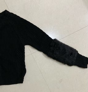 ALL ABOUT YOU Black Knit Sweater / Pullover