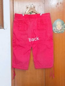 Bright Pink Cargo Shorts XL for girls/women