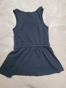 Baby Girl Dress + 2 branded Jeans Combo