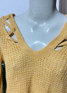 🔆Yellow Knit Sweater 🔆