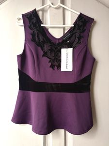Calvin Klein Jeans Purple Top