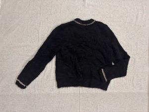Black Gold trim cardigan