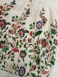 Elegant Floral Print co_ord set