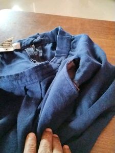 Woolen Skirt With 2 Side Pockets and Zip