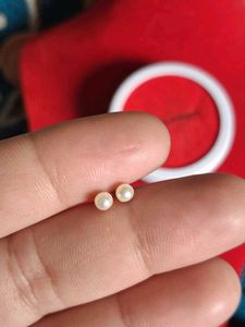 Classic Pearl Stud Earrings
