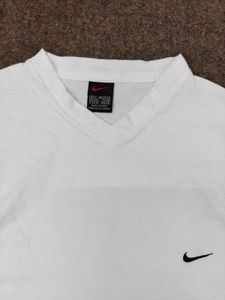 Nike V-Neck White T-Shirt