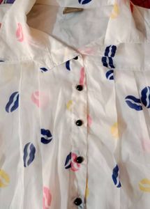 White Crop Top For Women